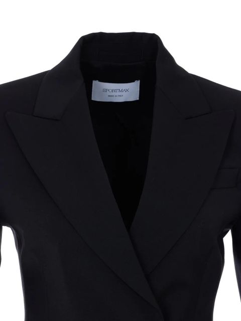 Sportmax Fate button V-neck blazer - Blue