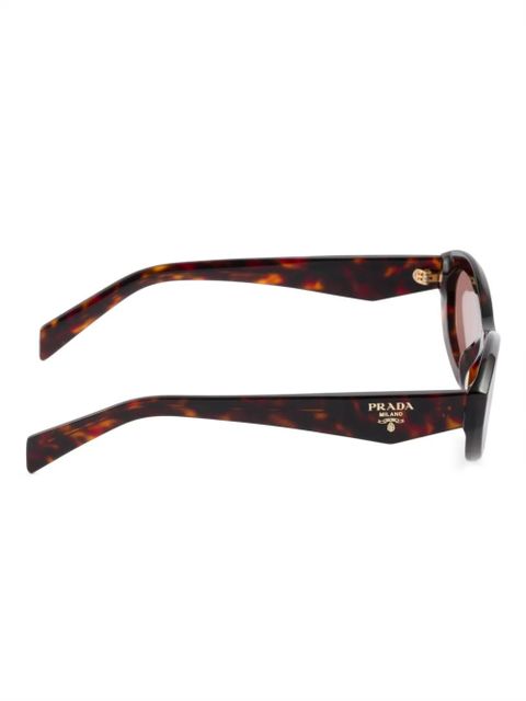 Prada Eyewear Symbole sunglasses - Brown