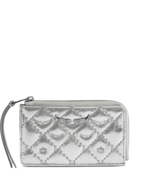 Zadig&Voltaire diamond-pattern wallet - Silver - zdjęcie produktu nr 1