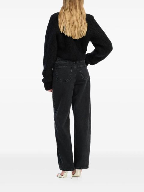 ROTATE BIRGER CHRISTENSEN V-neck cardigan - Black