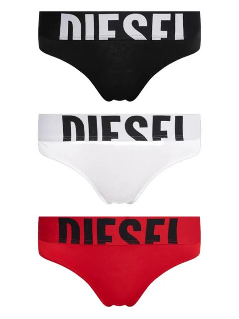 Diesel UFST-Stars thong (pack of three) - Red - zdjęcie produktu nr 1