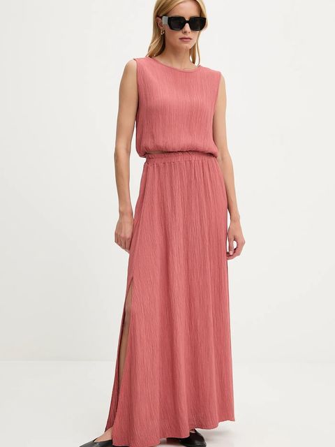 Answear.LAB bluzka i spódnica damski kolor pomarańczowy - zdjęcie produktu nr 1