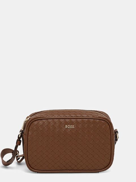BOSS torebka Sandy Crossbody SQ kolor brązowy 50558012 - zdjęcie produktu nr 1