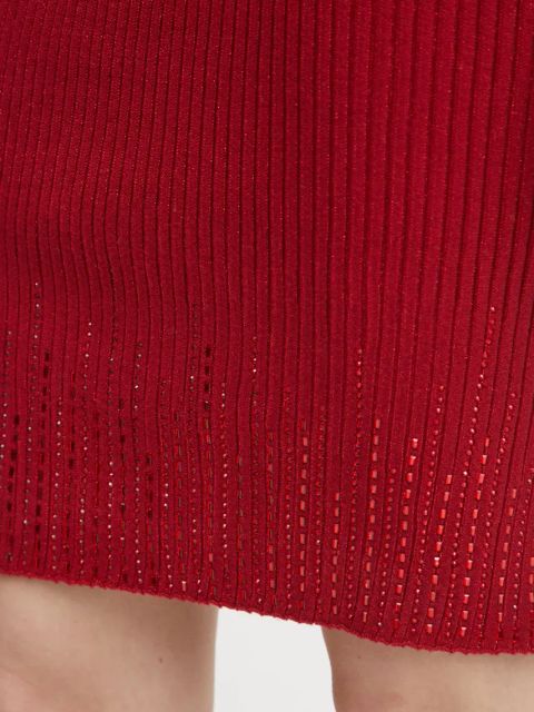 Guess spódnica ALICE kolor bordowy mini ołówkowa W5RD83 Z2Y50