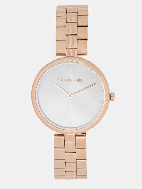 Calvin Klein zegarek damski kolor złoty 25100013