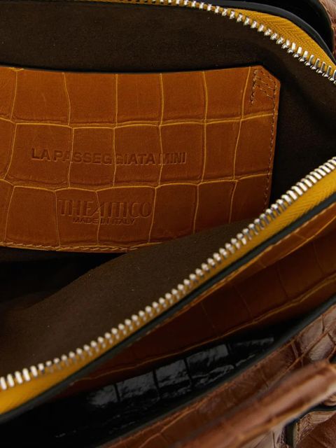 The Attico mini La Passeggiata handbag - Brown