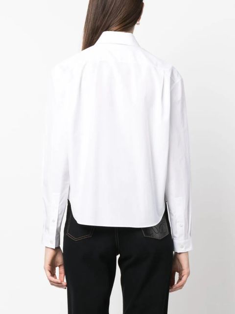 The Row long-sleeve cotton shirt - White - zdjęcie produktu nr 2