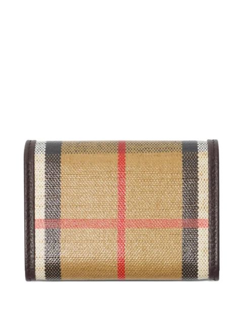 Burberry Highlands checked knight wallet - Neutrals - zdjęcie produktu nr 2