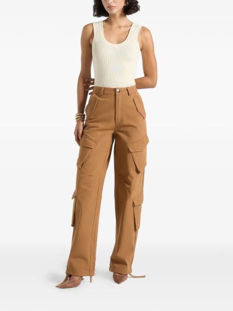 Manière De Voir Anne cargo pants - Brown - zdjęcie produktu nr 1