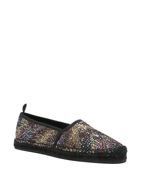 Missoni sequin-embellished espadrilles - Black - zdjęcie produktu nr 2