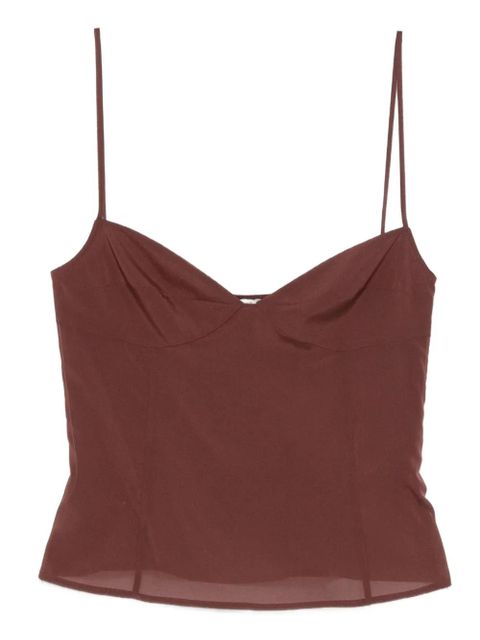 St. Agni strapless top - Brown - zdjęcie produktu nr 1