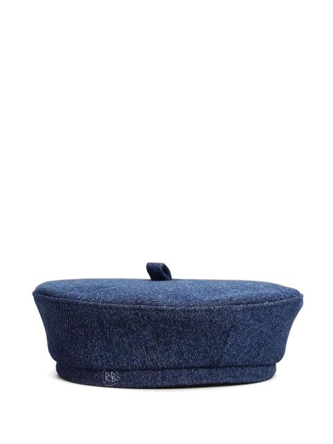 Ruslan Baginskiy denim beret - Blue
