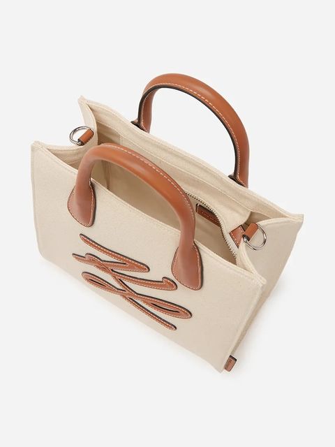 Karl Lagerfeld torebka kolor beżowy A2W50002