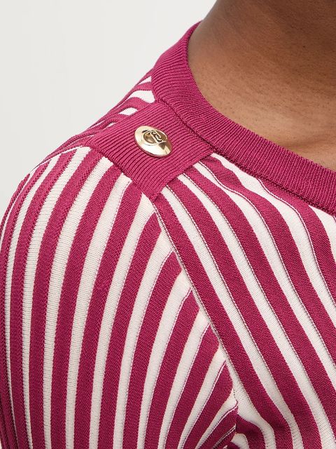 Liu Jo sweter damski kolor różowy lekki TA6305 MS55N