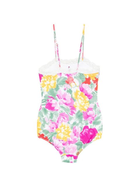 Chloé floral-print swimsuit - Pink - zdjęcie produktu nr 2