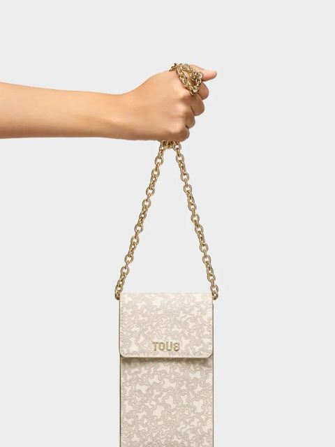 Tous pokrowiec na telefon KAOS MINI LINES kolor beżowy 2002183901