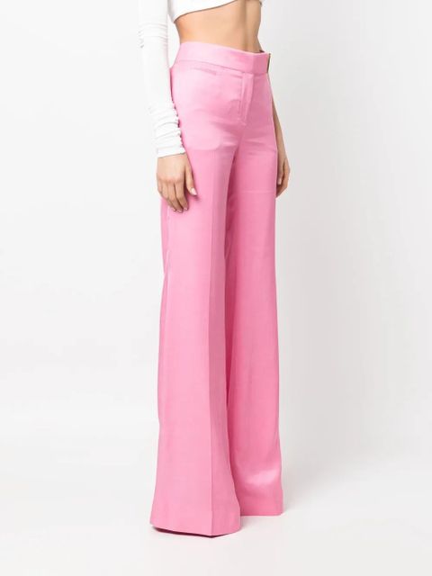 TOM FORD high-rise wide-leg trousers - Pink