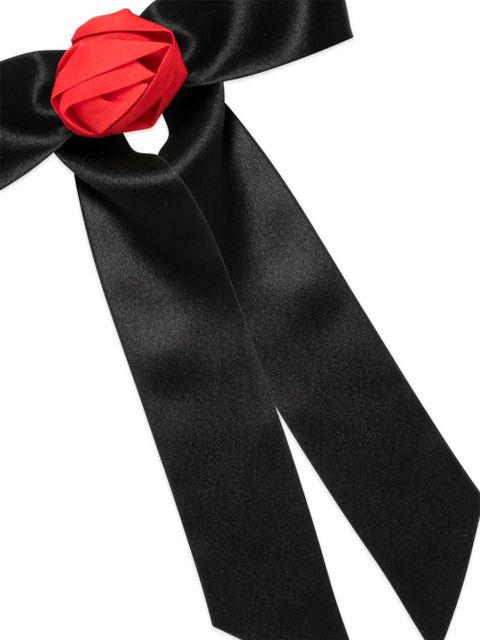 Jennifer Behr Rosette hair clip - Black - zdjęcie produktu nr 2