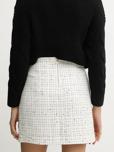 Morgan spódnica kolor beżowy mini prosta JGABY - zdjęcie produktu nr 2