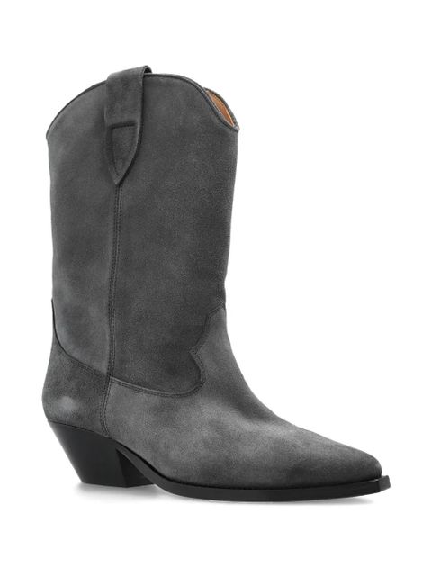 ISABEL MARANT 40mm Duerto suede ankle boots - Grey