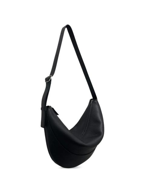 The Row Jouve Crescent shoulder bag - Black