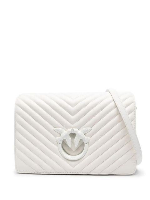 PINKO Love Click Classic cross body bag - White - zdjęcie produktu nr 1