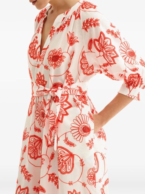 ERES floral-print dress - White