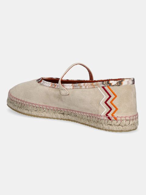 Missoni espadryle zamszowe Lola