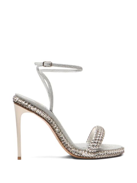 Casadei Sirio heeled sandals - Silver - zdjęcie produktu nr 1