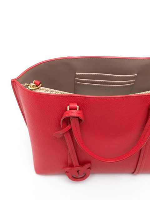 PINKO leather tote bag - Red