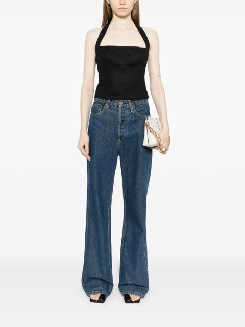 Reformation Malika top - Black - zdjęcie produktu nr 2