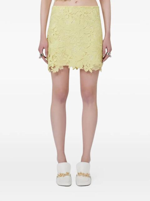 Sportmax floral lace skirt - Yellow - zdjęcie produktu nr 2