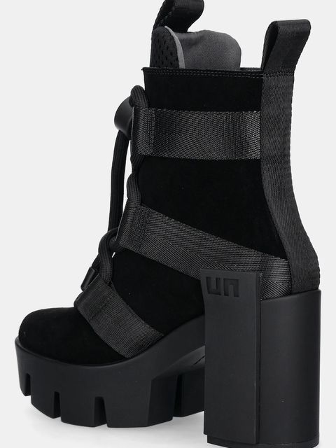 United Nude botki Grip Nomad Mid II damskie kolor czarny na słupku 107640157 - zdjęcie produktu nr 2