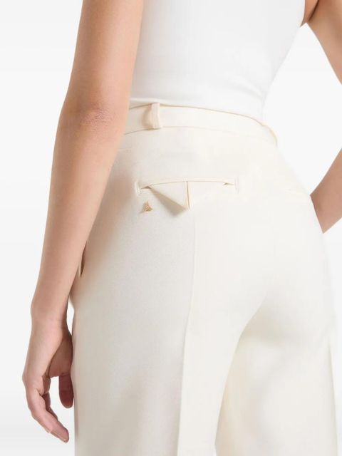 Manière De Voir Julie twin-pleated tailored trousers - Neutrals