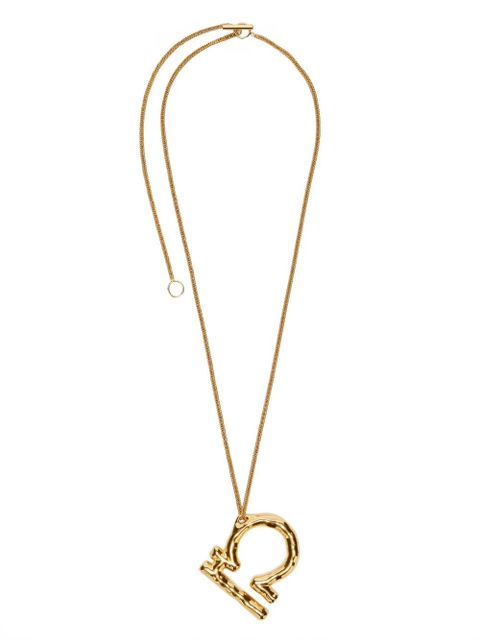 Jil Sander zodiac-sign pendant necklace - Gold - zdjęcie produktu nr 1