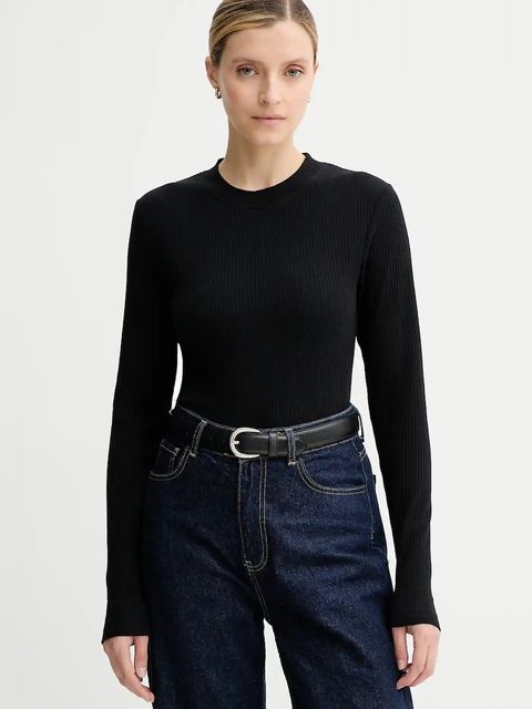 Marc O'Polo longsleeve kolor czarny 5000007827