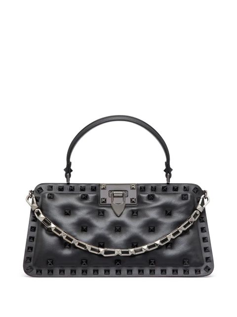 Valentino Garavani Rockstud padded leather handbag - Black - zdjęcie produktu nr 1