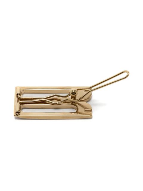 Victoria Beckham B Frame hair clip - Gold