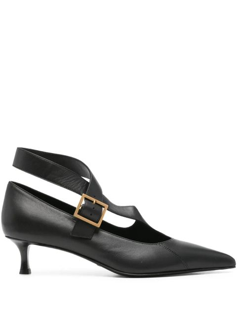 KHAITE 45mm Sloan buckle-strap pumps - Black - zdjęcie produktu nr 1