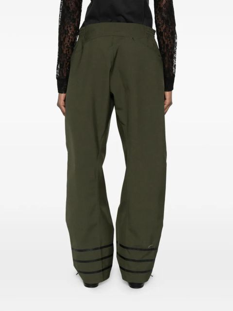 Coperni stripe tailored trousers - Green