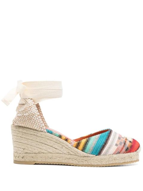 Missoni 65mm knitted espadrilles - Neutrals - zdjęcie produktu nr 1