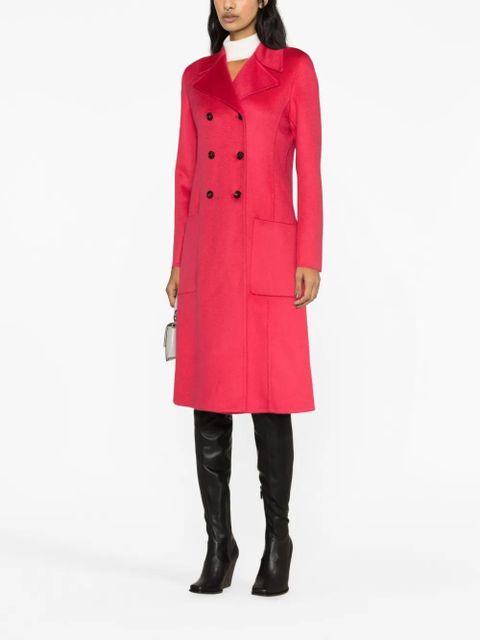 Lanvin double-breasted cashmere coat - Pink - zdjęcie produktu nr 2
