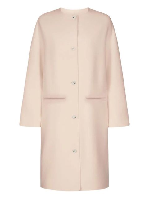 LouLou de Saison KERRY collarless coat - Neutrals - zdjęcie produktu nr 1
