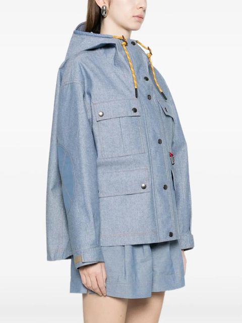 Moncler Grenoble Bezier hooded pocket jacket - Blue