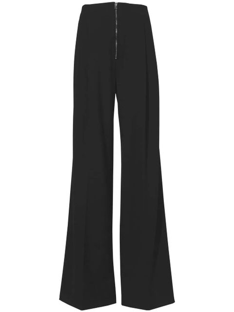 Proenza Schouler pleat-detail palazzo pants - Black - zdjęcie produktu nr 1