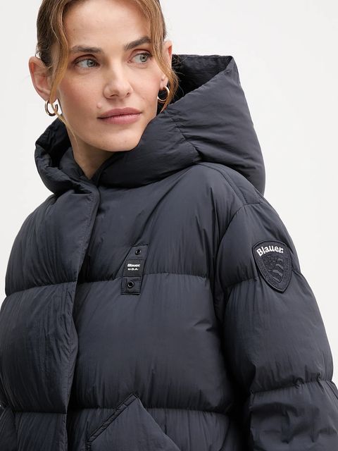 Blauer kurtka puchowa RUTH kolor granatowy BLDK03168