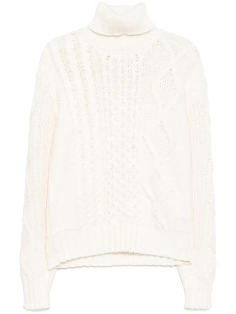 Moncler wool turtleneck jumper - White - zdjęcie produktu nr 1