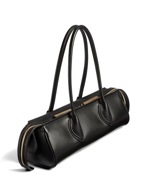 KHAITE logo-motif shoulder bag - Black - zdjęcie produktu nr 2