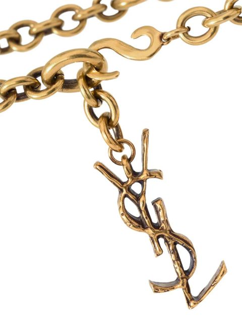 Saint Laurent Cassandre chain belt - Gold - zdjęcie produktu nr 2