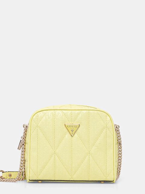 Guess torebka ALDINA kolor żółty HWGG96 63140 - zdjęcie produktu nr 1